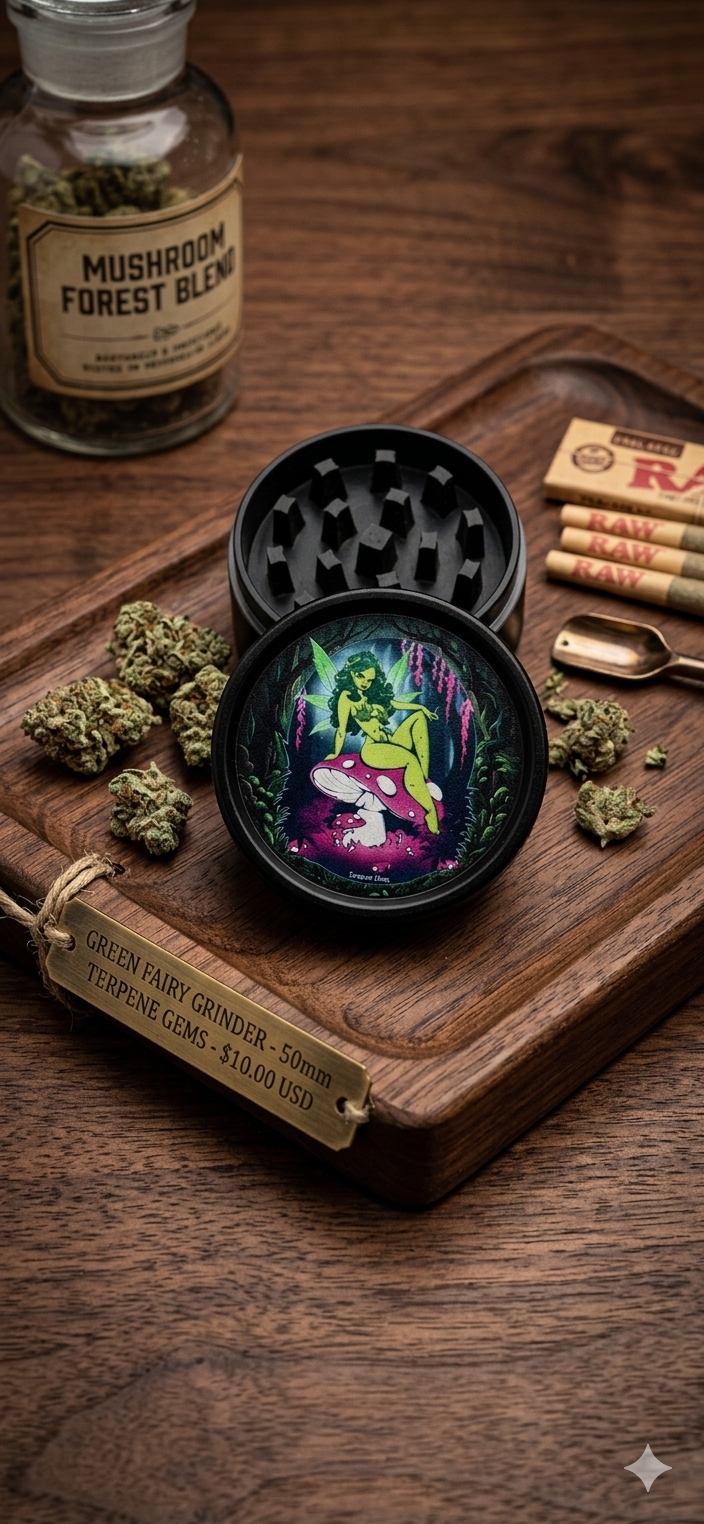 Sage Hash "Mystic Herbalist" 2-Piece Grinder 50mm