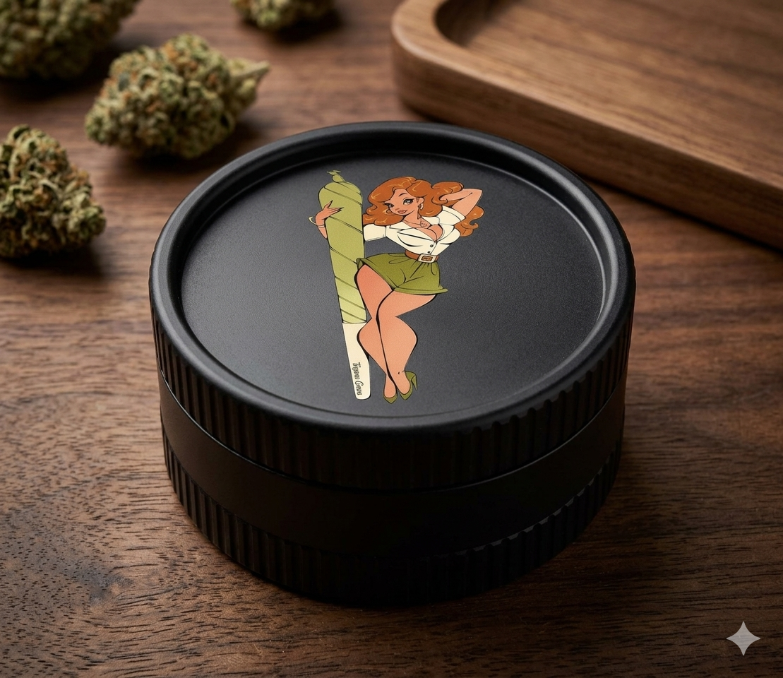 Ruby Terps 2-Piece Grinder 50mm