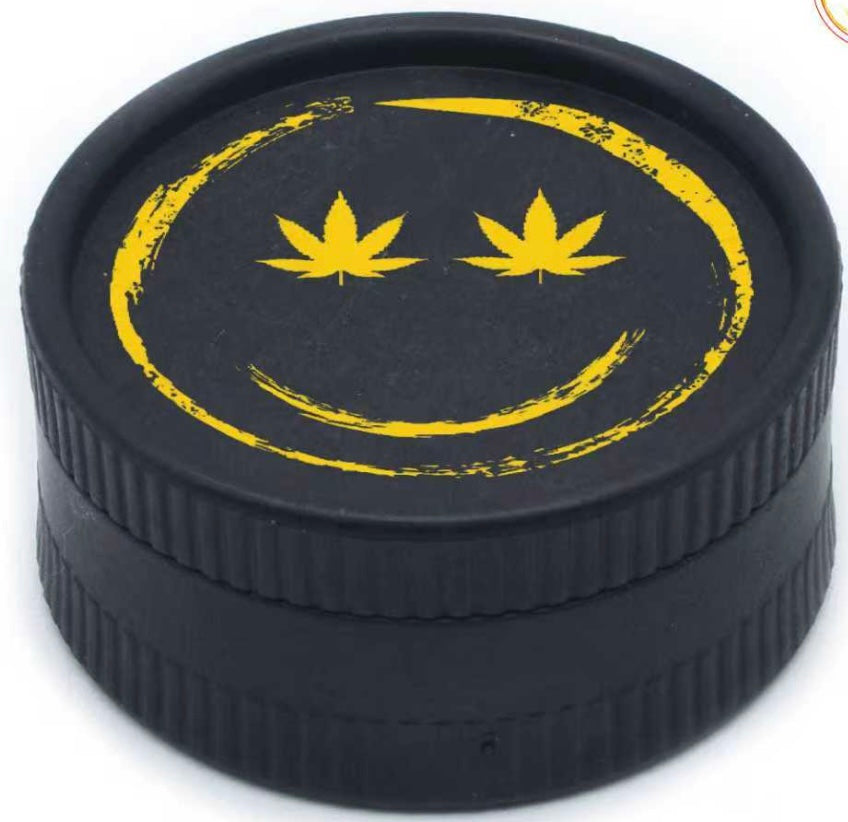 Smiley face 2-Piece Grinder 50 mm