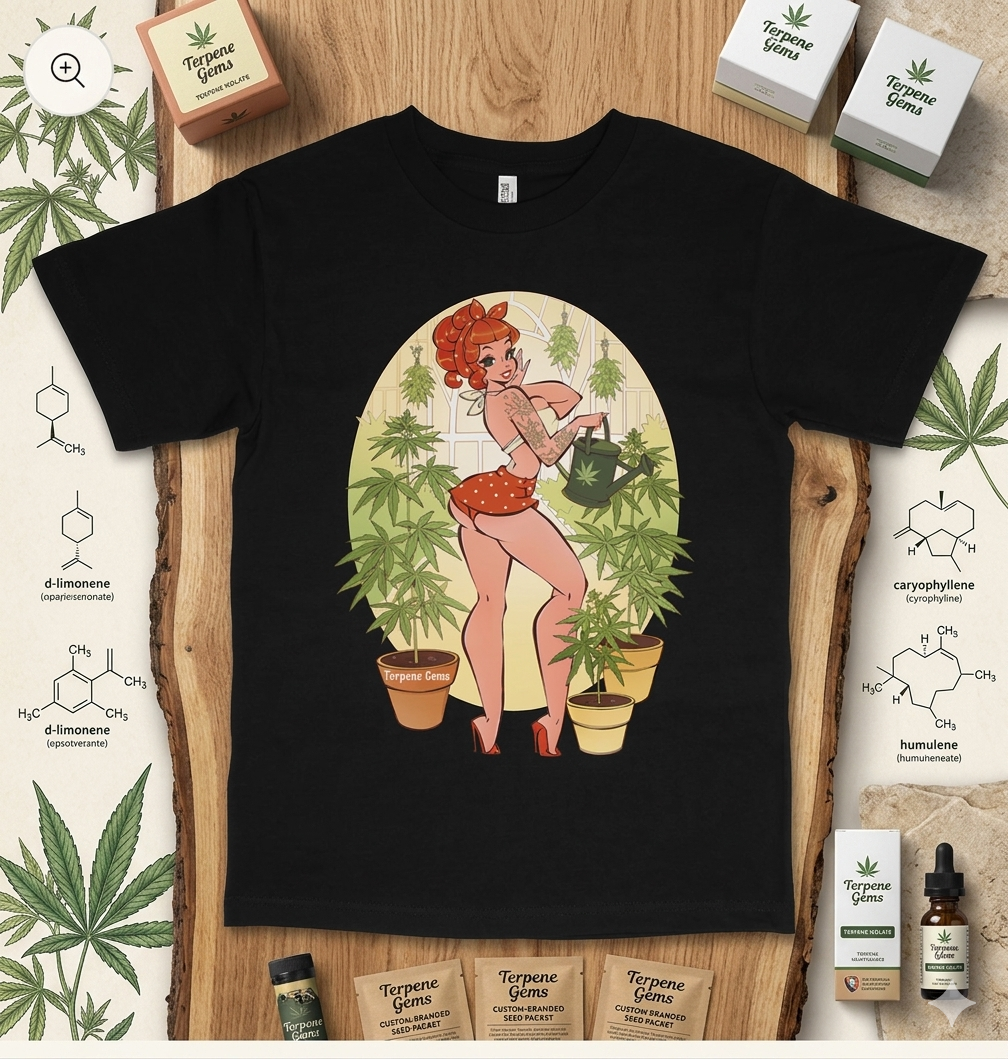 The Dottie Kief "Master Cultivator" Pin-Up Tee