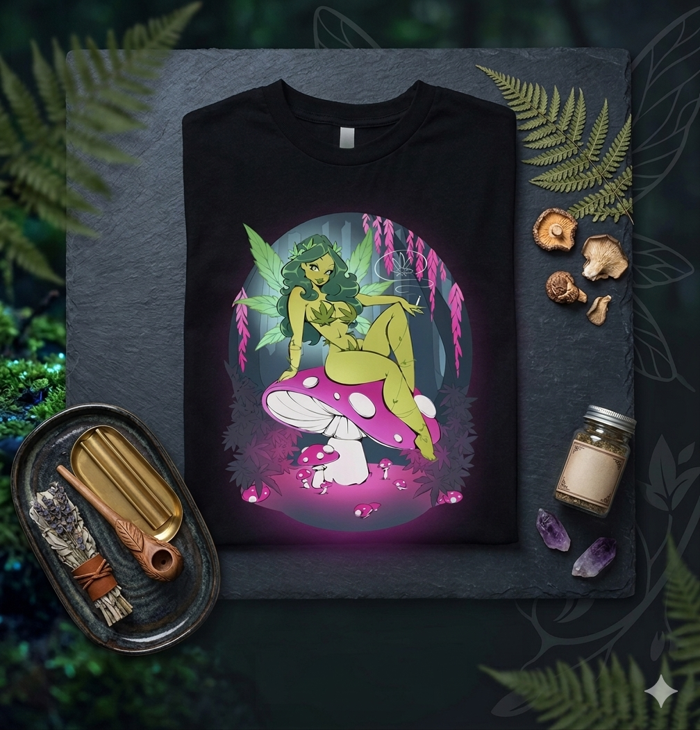 The Sage Hash "Mystic Herbalist" Premium Tee
